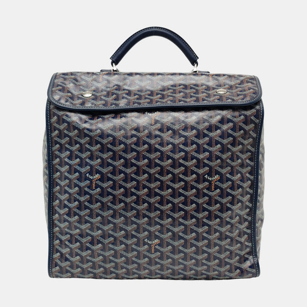 Saint Léger Coated Canvas Blue