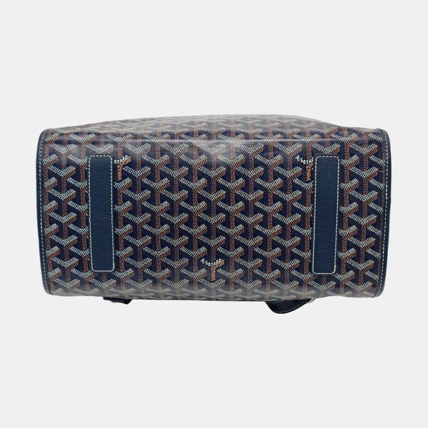 Saint Léger Coated Canvas Blue
