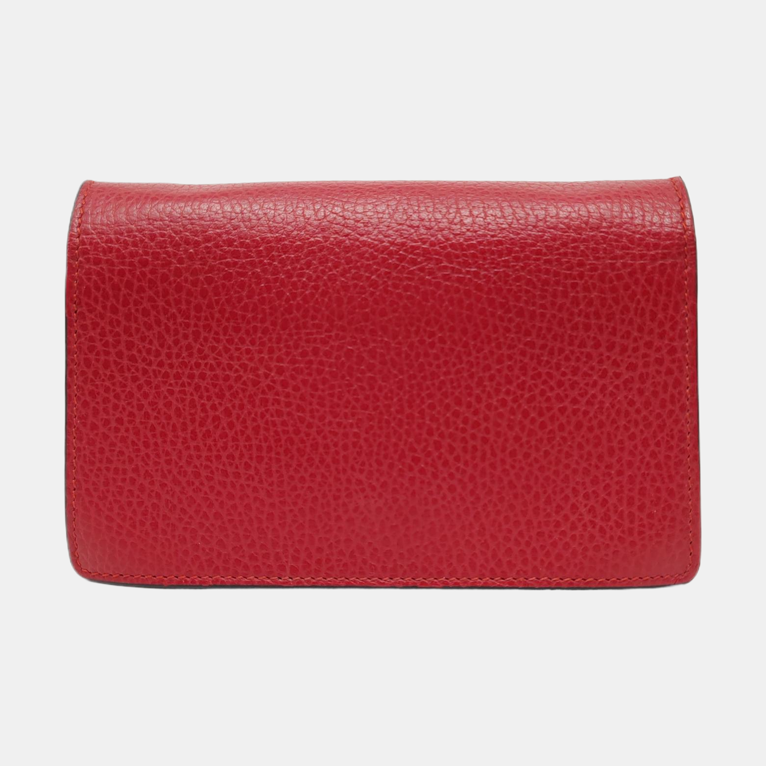 Authenticated pre-owned  Dionysus Super Mini Calfskin Red - Shoulder Bag at Looply