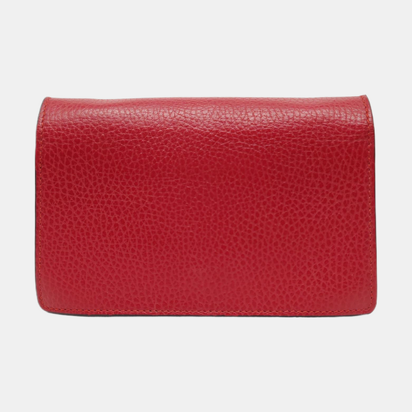 Authenticated pre-owned  Dionysus Super Mini Calfskin Red - Shoulder Bag at Looply
