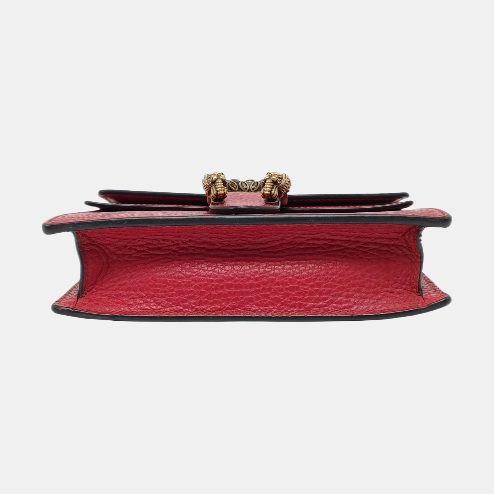Authenticated pre-owned  Dionysus Super Mini Calfskin Red - Shoulder Bag at Looply