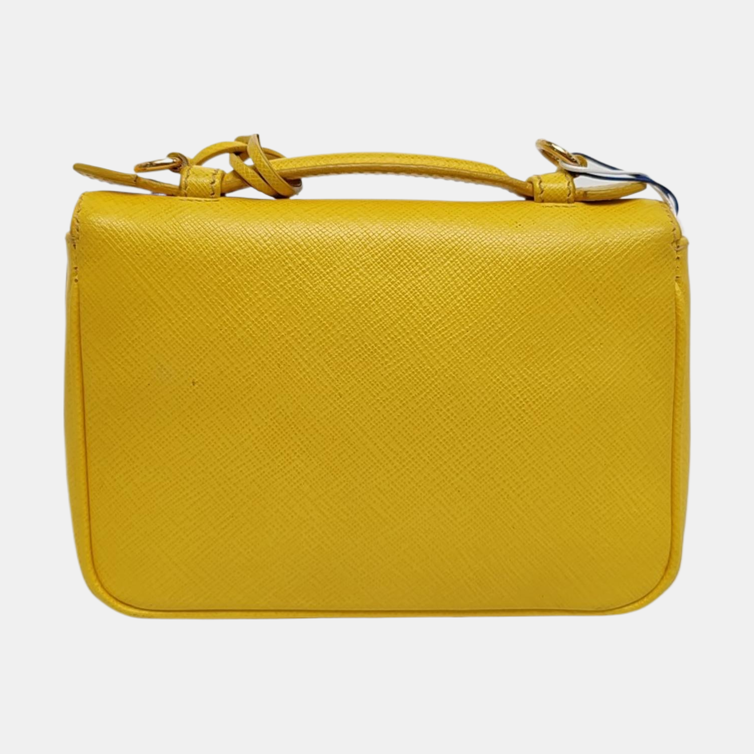 Authenticated pre-owned  Sound Bag Calfskin Yellow - Shoulder Bag at Looply