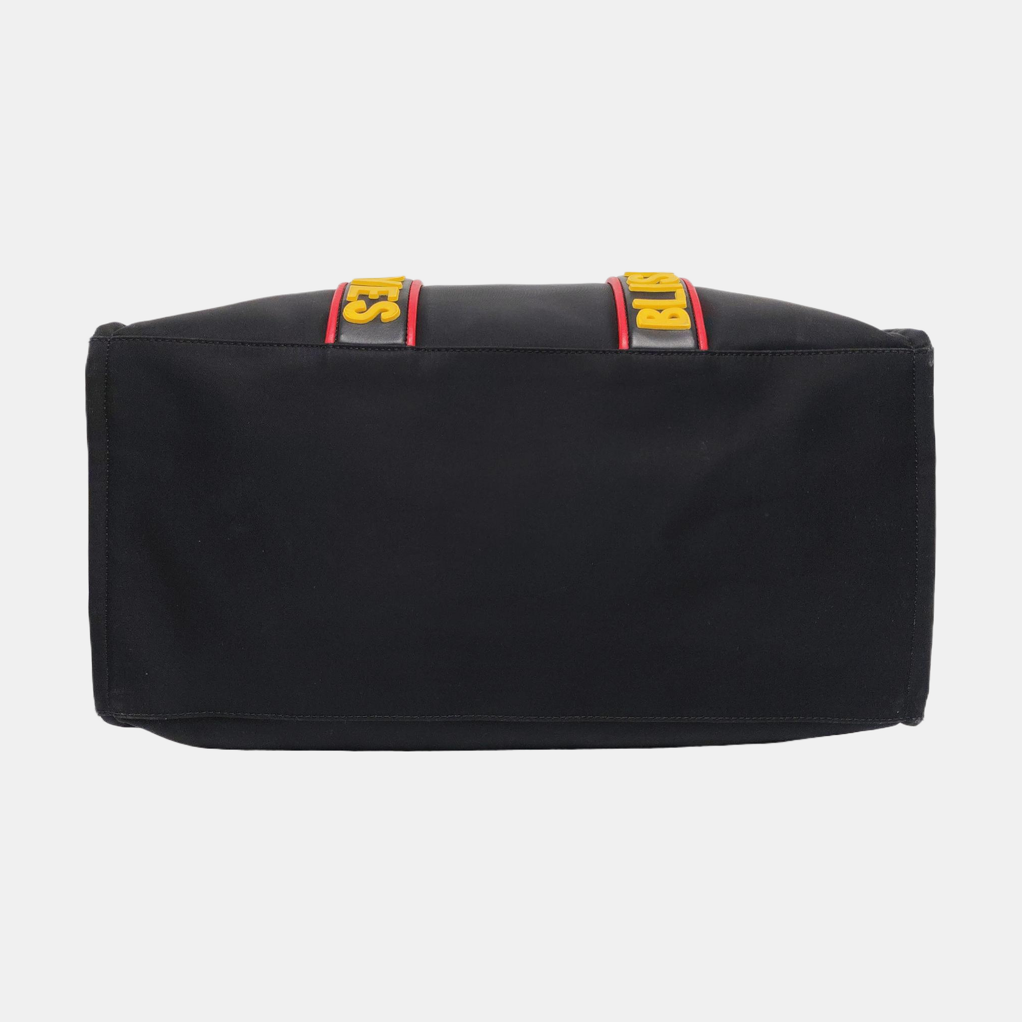 Nylon Tote Bag Black