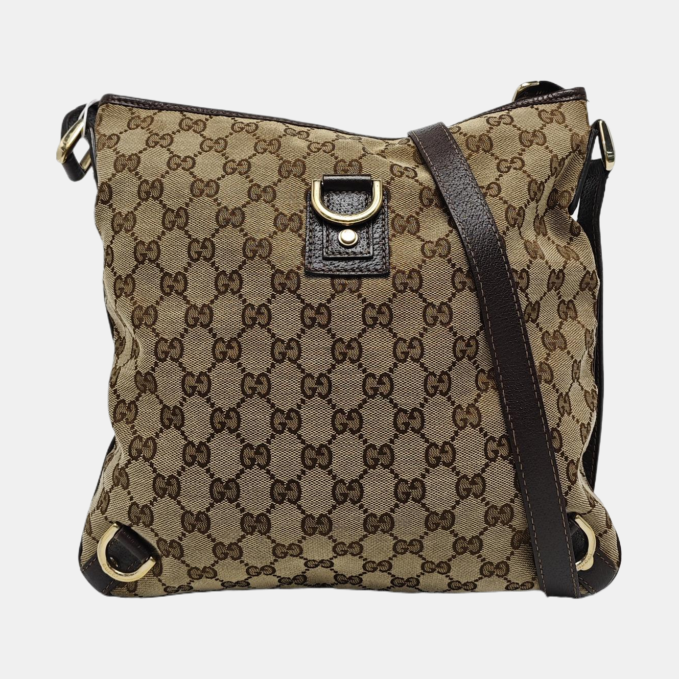 Authenticated pre-owned  Abbey Monogram Canvas Brown - Shoulder Bag at Looply