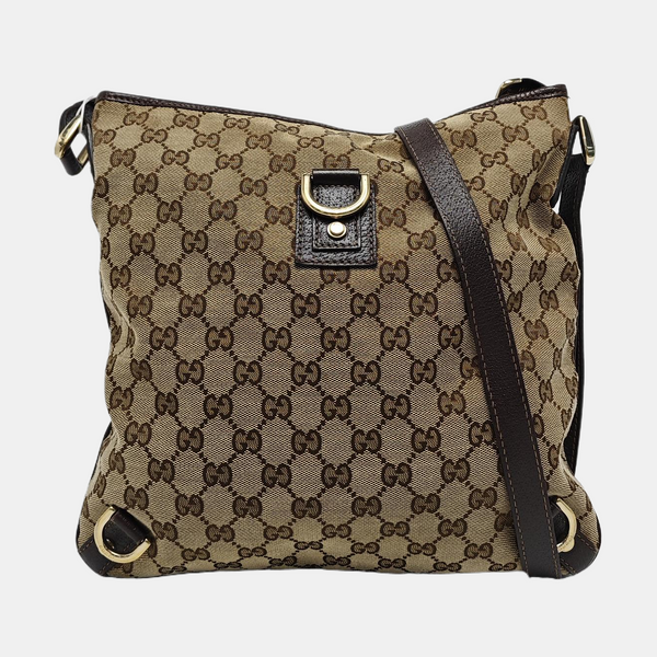 Authenticated pre-owned  Abbey Monogram Canvas Brown - Shoulder Bag at Looply