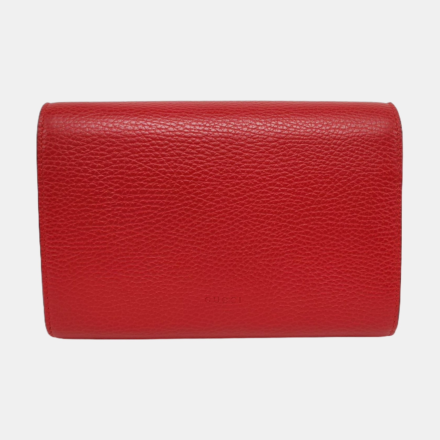Authenticated pre-owned  Dionysus Super Mini Calfskin Red - Shoulder Bag at Looply