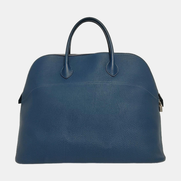 Authenticated pre-owned  Bolide 45 Togo Blue - Top Handle Bag at Looply