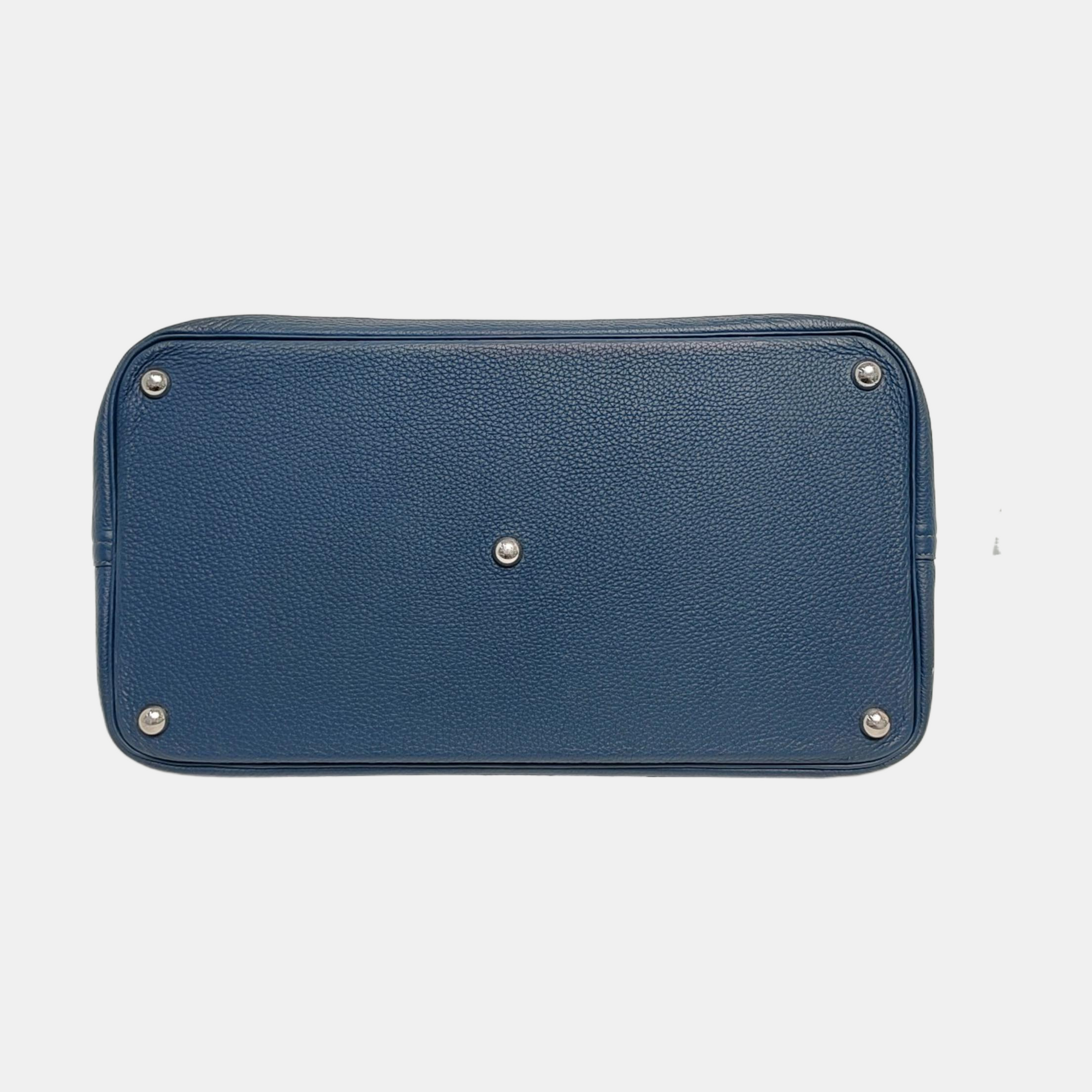 Authenticated pre-owned  Bolide 45 Togo Blue - Top Handle Bag at Looply