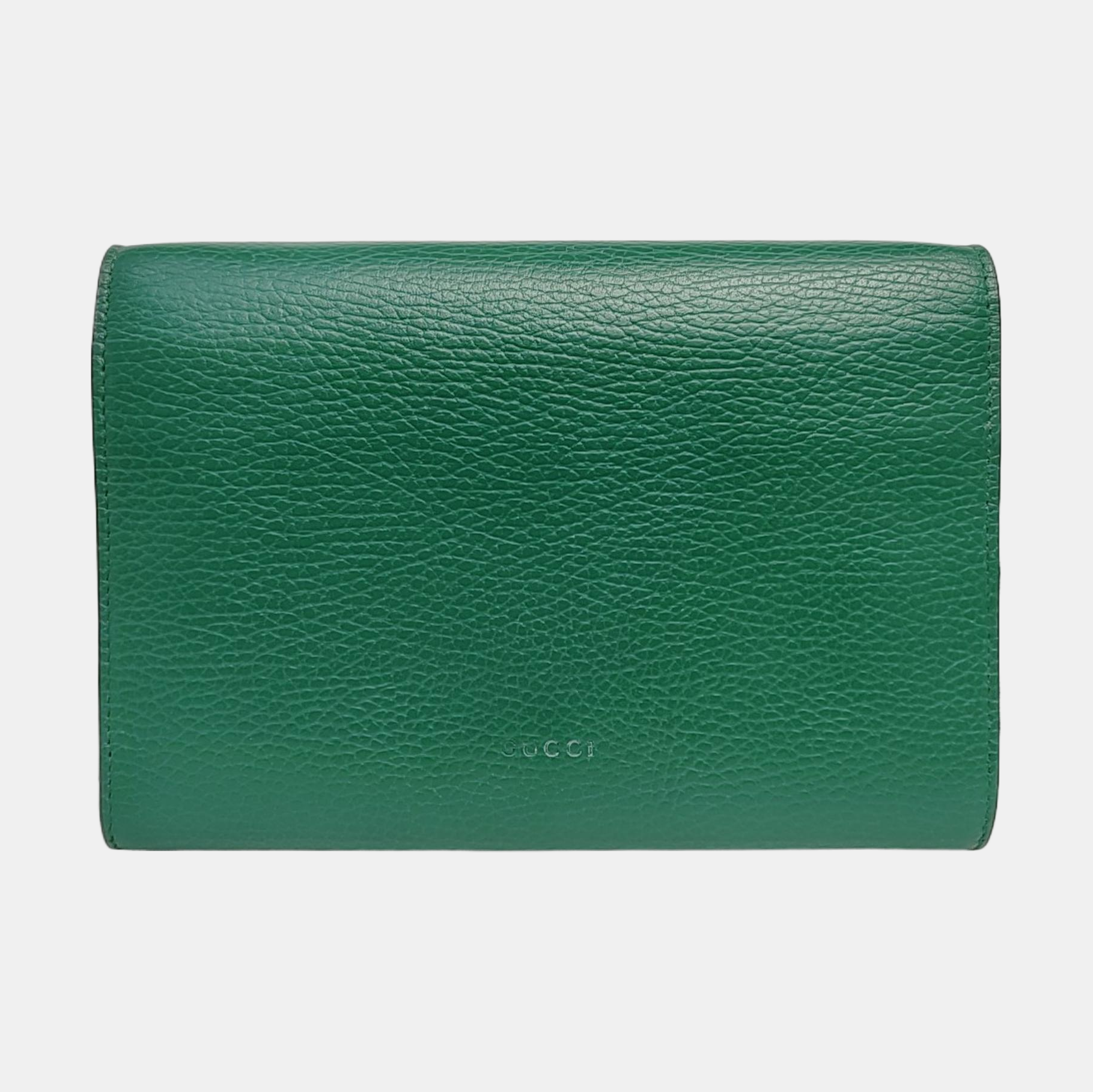 Authenticated pre-owned  Dionysus Super Mini Calfskin Green - Crossbody Bag at Looply