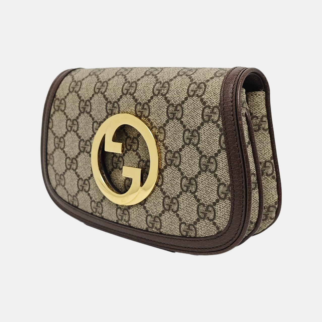 Authenticated pre-owned  Blondie Monogram Coated Canvas Beige - Belt Bag at Looply