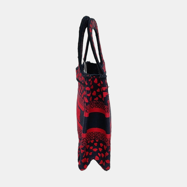 Authenticated pre-owned  Book Tote Mini Fabric Multicolor - Top Handle Bag at Looply