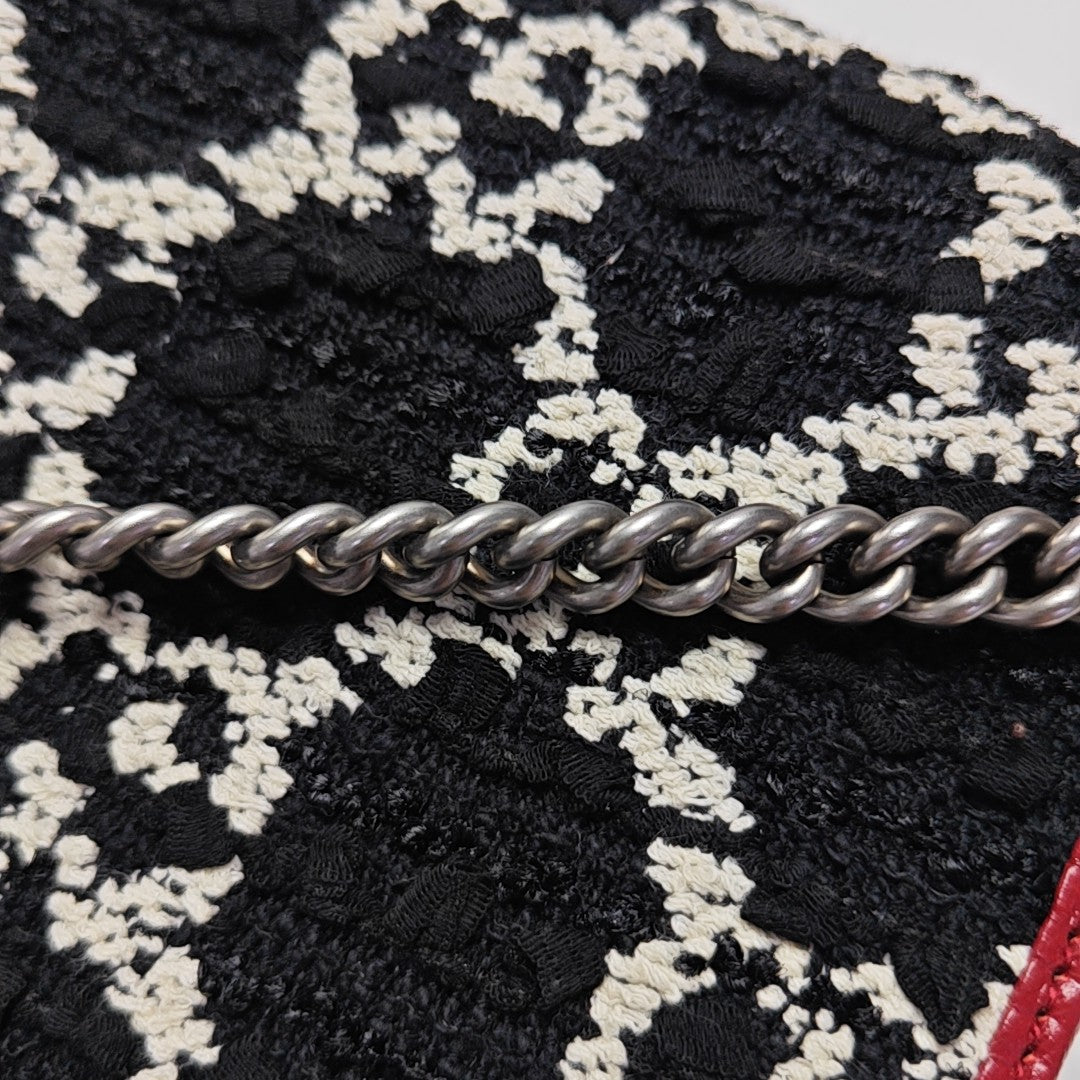 Authenticated pre-owned  Dionysus Super Mini Monogram Fabric Black - Shoulder Bag at Looply