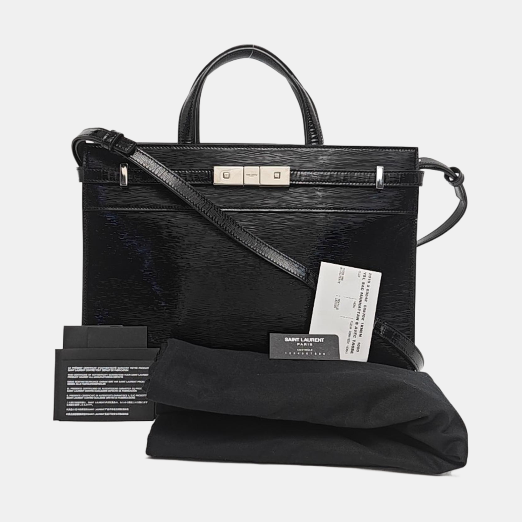 MANHATTAN Calfskin Black
