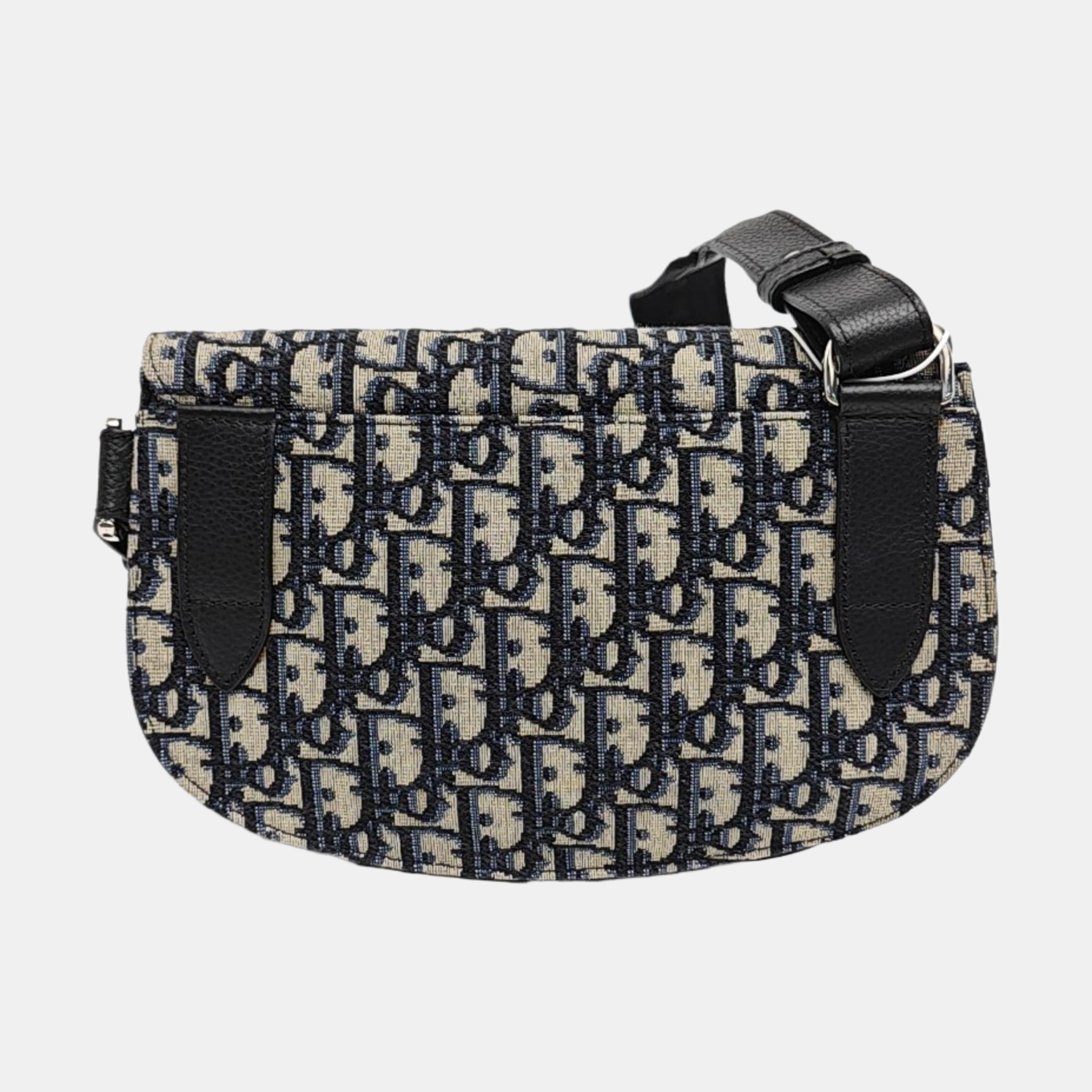 Authenticated pre-owned  Saddle Oblique Canvas Beige - Belt Bag at Looply