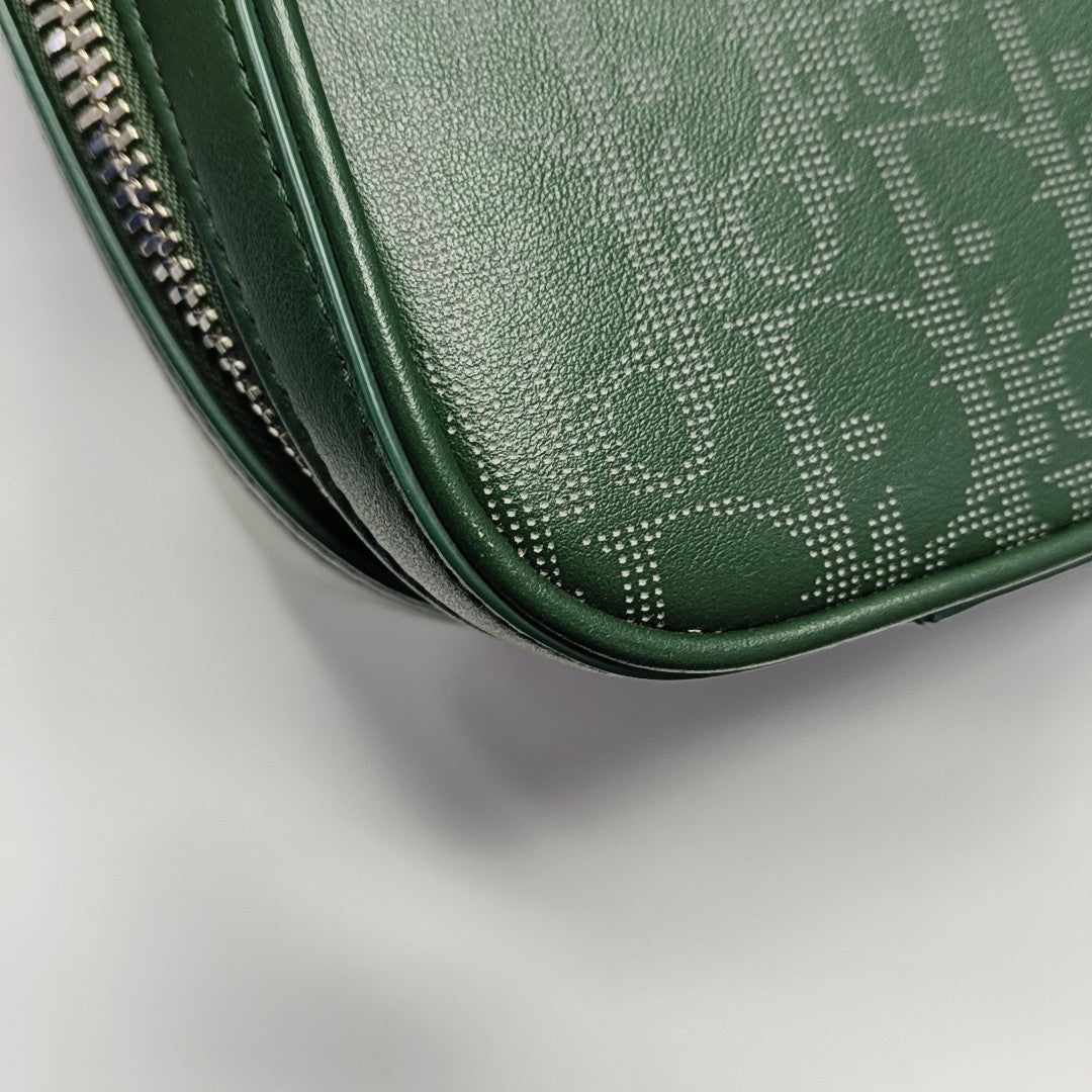 World Tour Large Calfskin Green