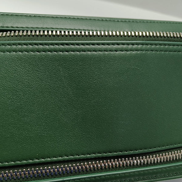 World Tour Large Calfskin Green
