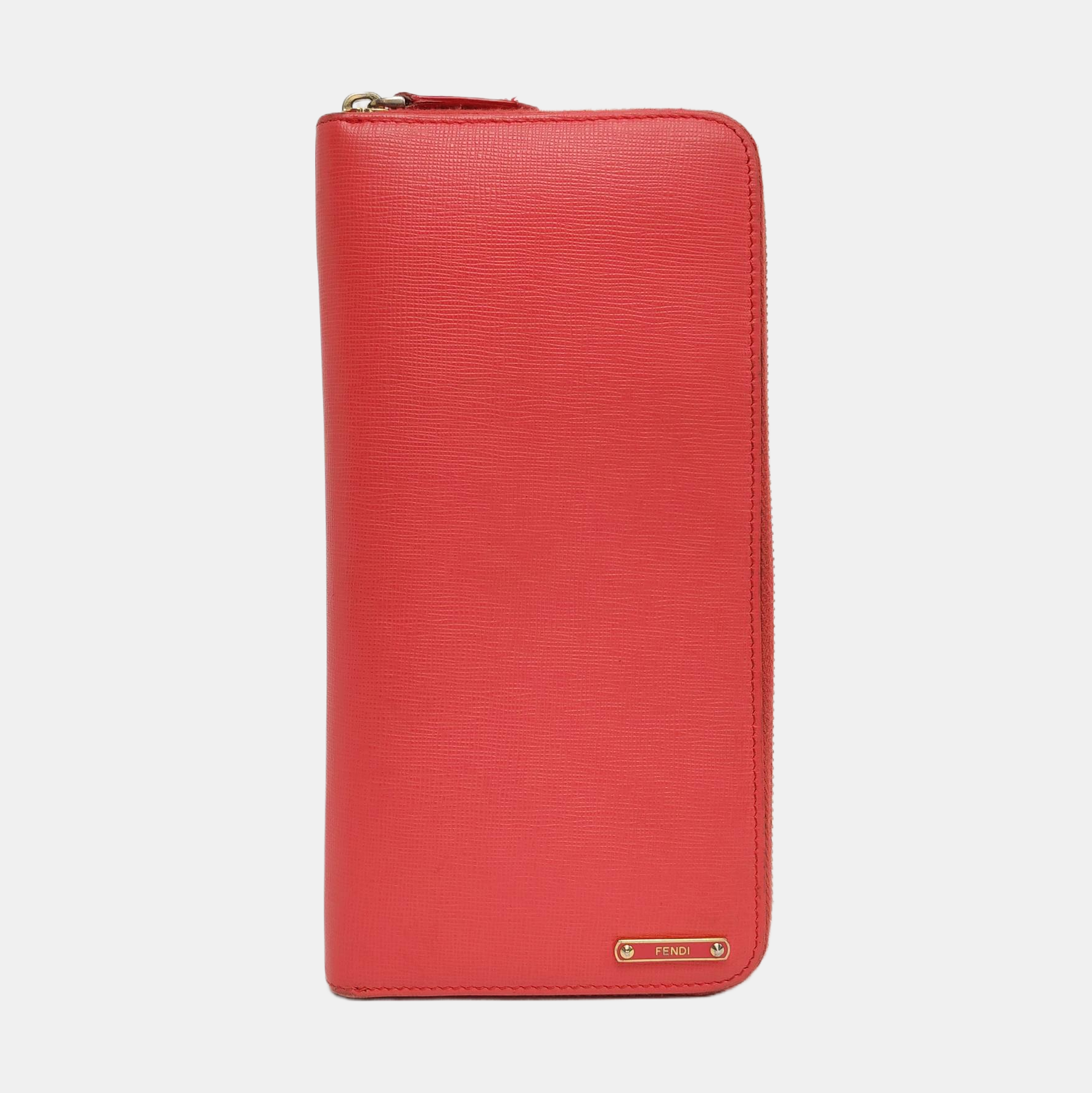 Calfskin Wallet Red