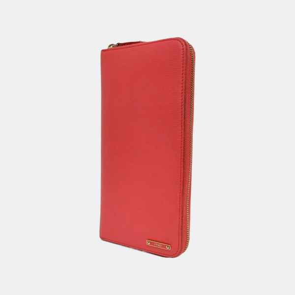 Calfskin Wallet Red