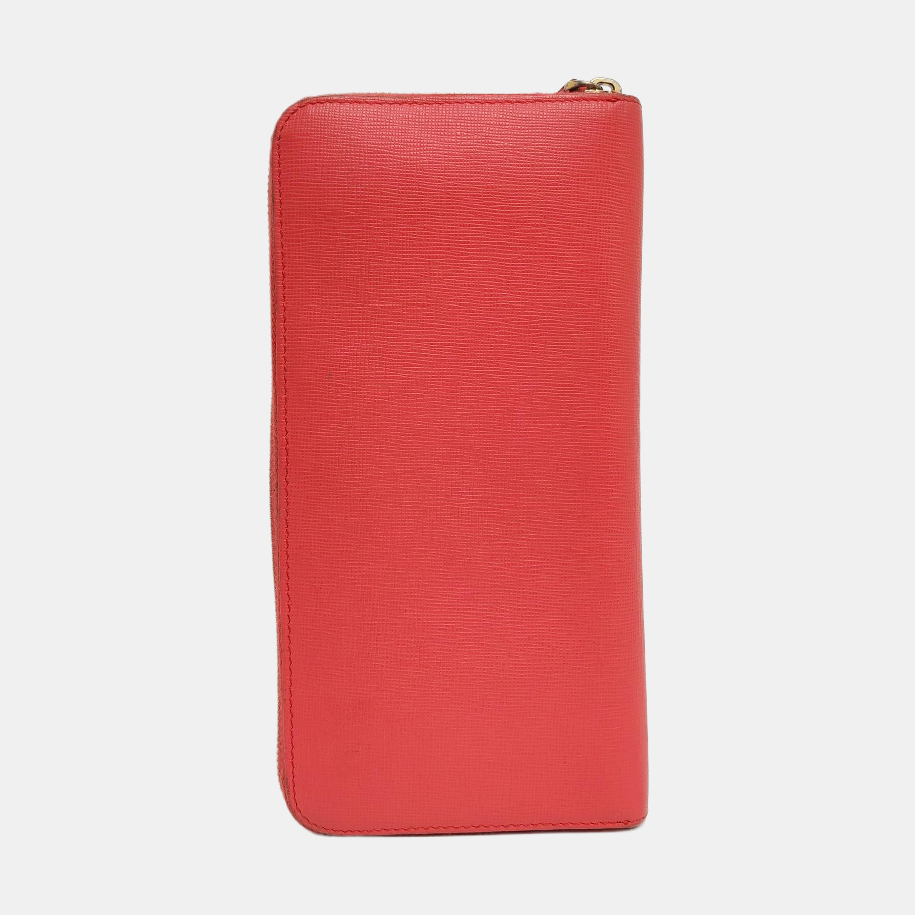 Calfskin Wallet Red