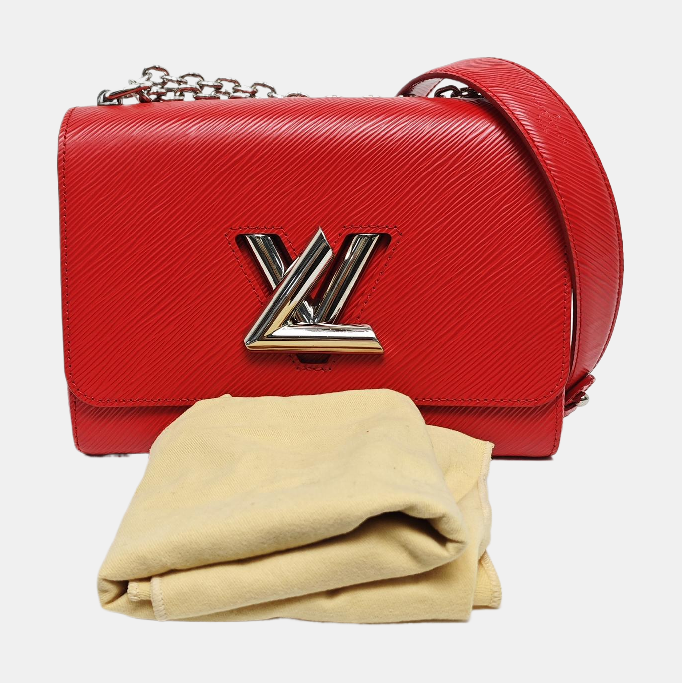 Authenticated pre-owned  Twist MM Epi Red - Shoulder Bag at Looply