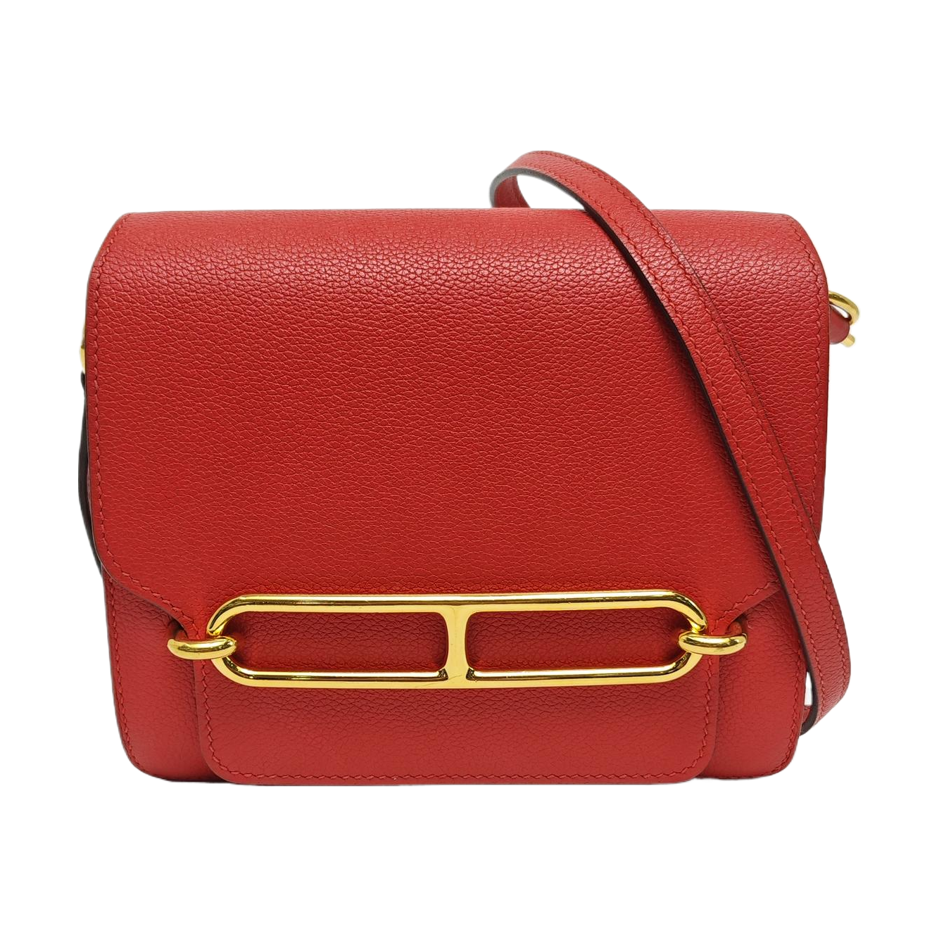 Authenticated pre-owned  Roulis 18 Evercolor Red - Crossbody Bag at Looply