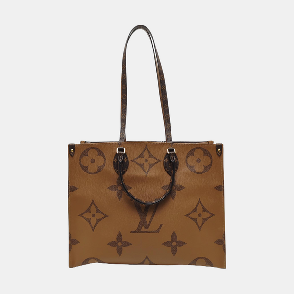 Authenticated pre-owned  Onthego GM Monogram Coated Canvas Brown - Shoulder Bag at Looply
