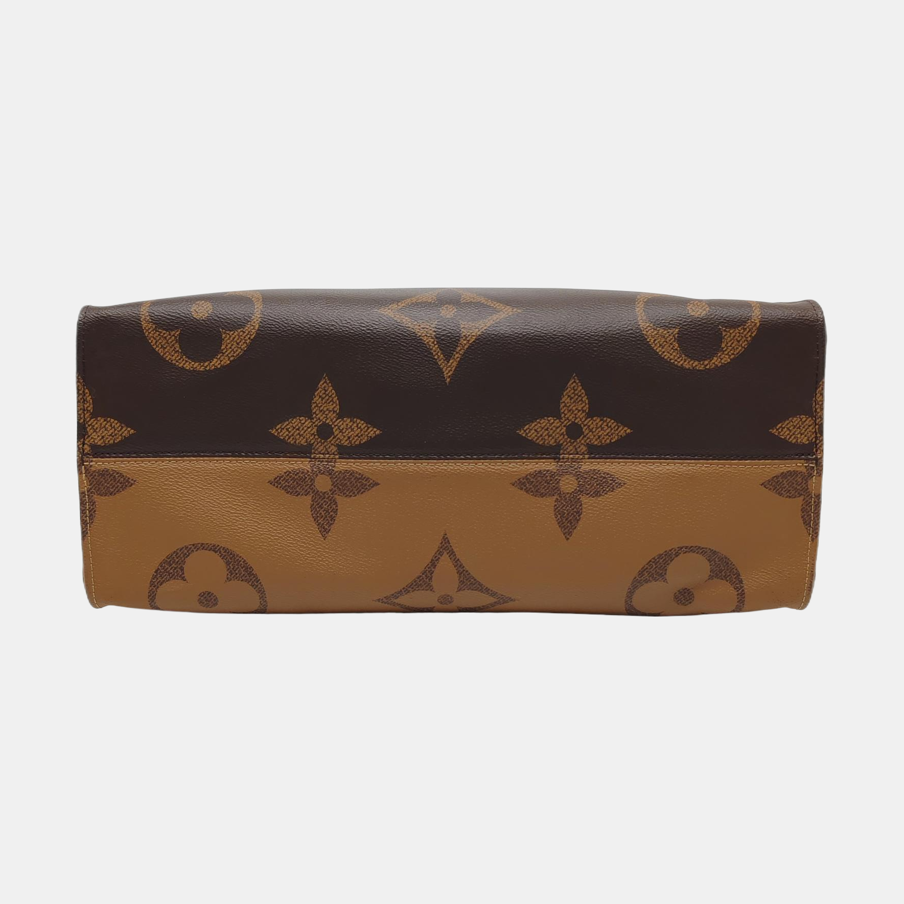Authenticated pre-owned  Onthego GM Monogram Coated Canvas Brown - Shoulder Bag at Looply