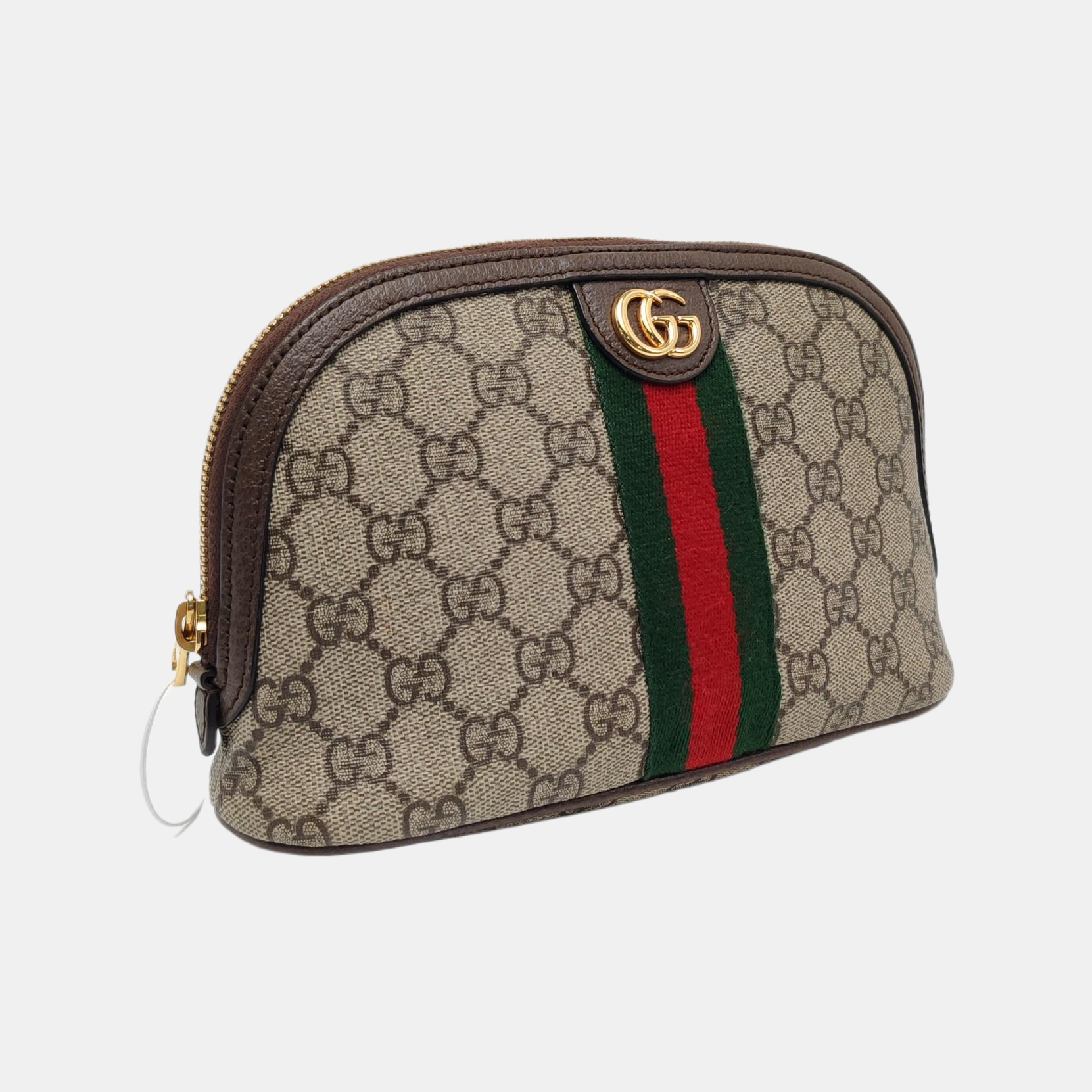 Authenticated pre-owned  Ophidia Small Monogram Coated Canvas Beige - Clutch at Looply