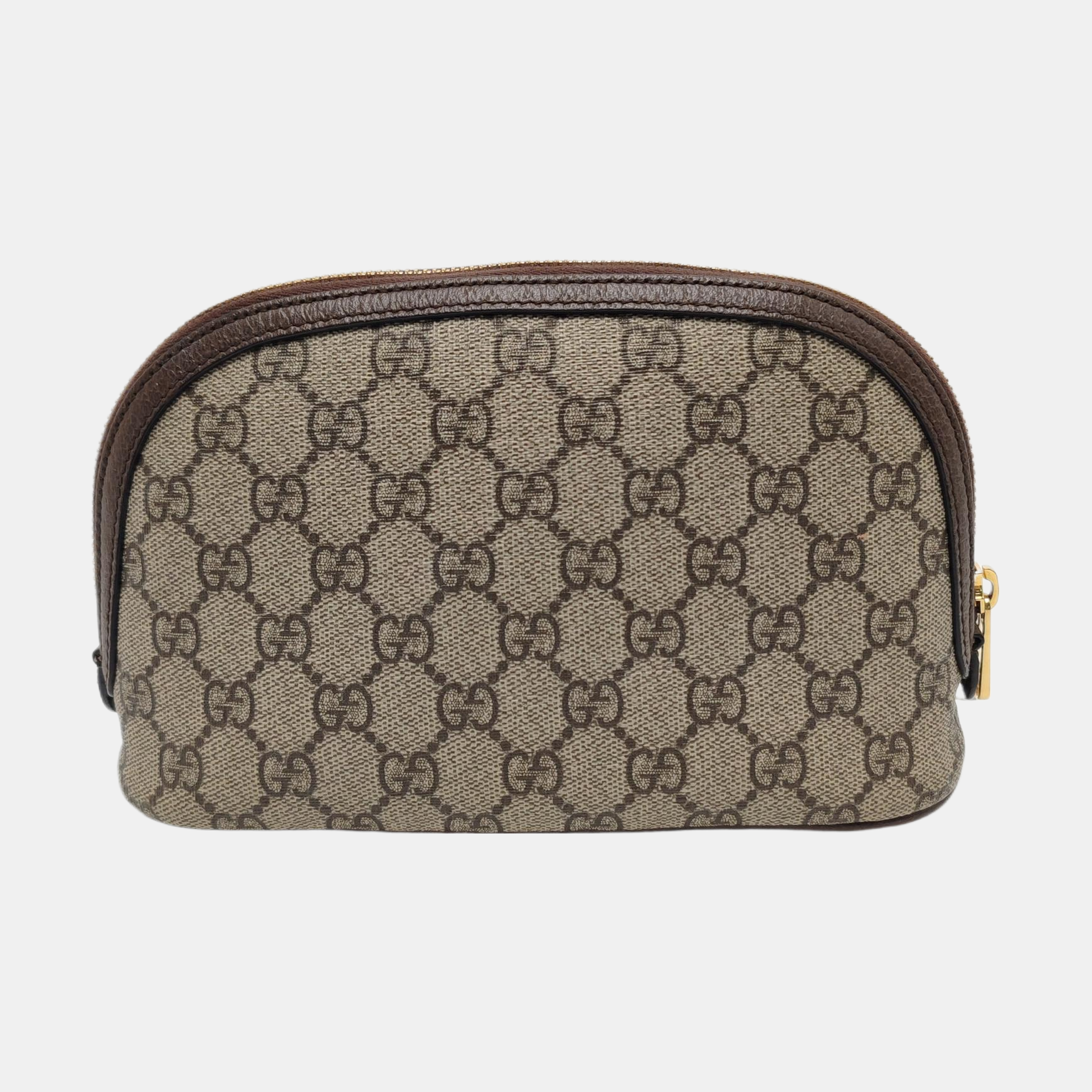 Authenticated pre-owned  Ophidia Small Monogram Coated Canvas Beige - Clutch at Looply
