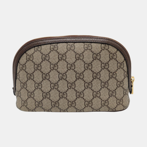 Authenticated pre-owned  Ophidia Small Monogram Coated Canvas Beige - Clutch at Looply