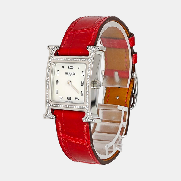 Heure H 21mm White Quartz Watch
