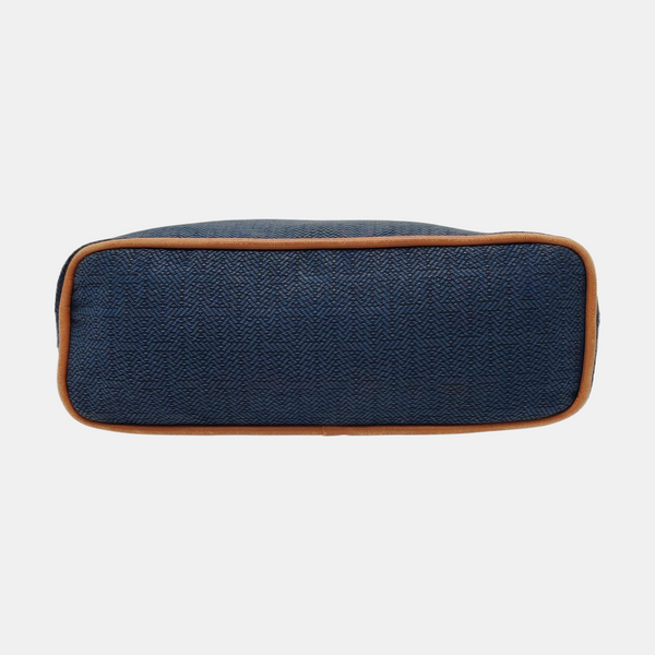 Authenticated pre-owned  Bolide Medium Fabric Blue - Clutch at Looply