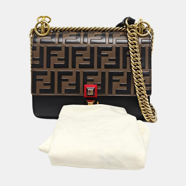 Kan I Mini Calfskin Black