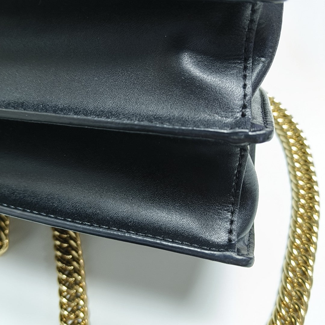 Kan I Mini Calfskin Black
