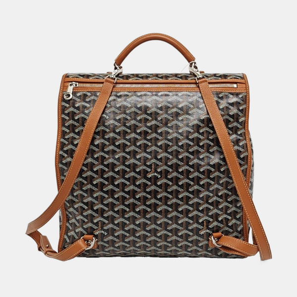 Saint Léger Coated Canvas Brown