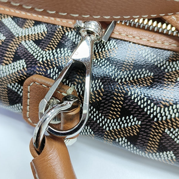 Saint Léger Coated Canvas Brown