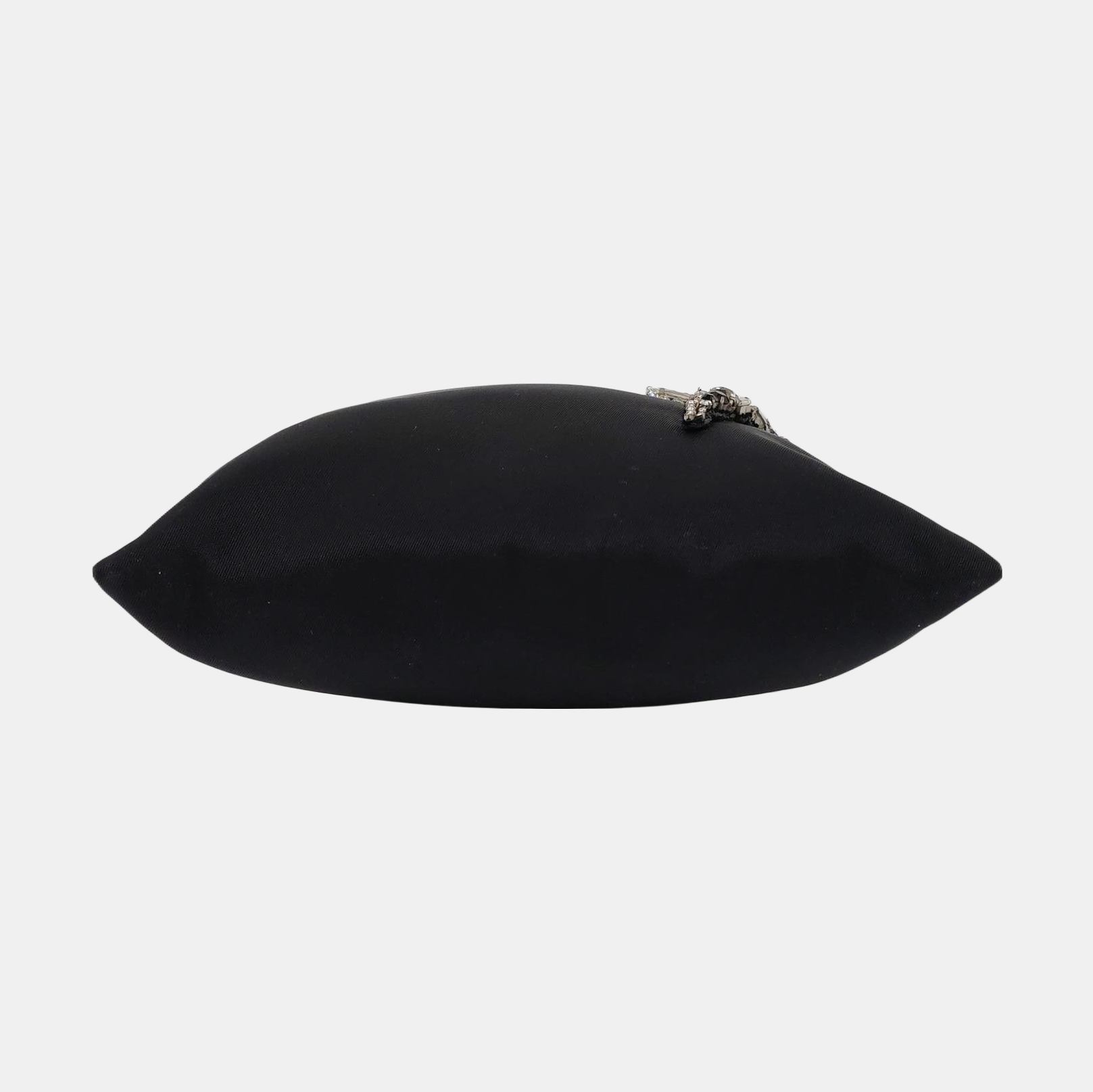Authenticated pre-owned  Nylon Black - Top Handle Bag at Looply