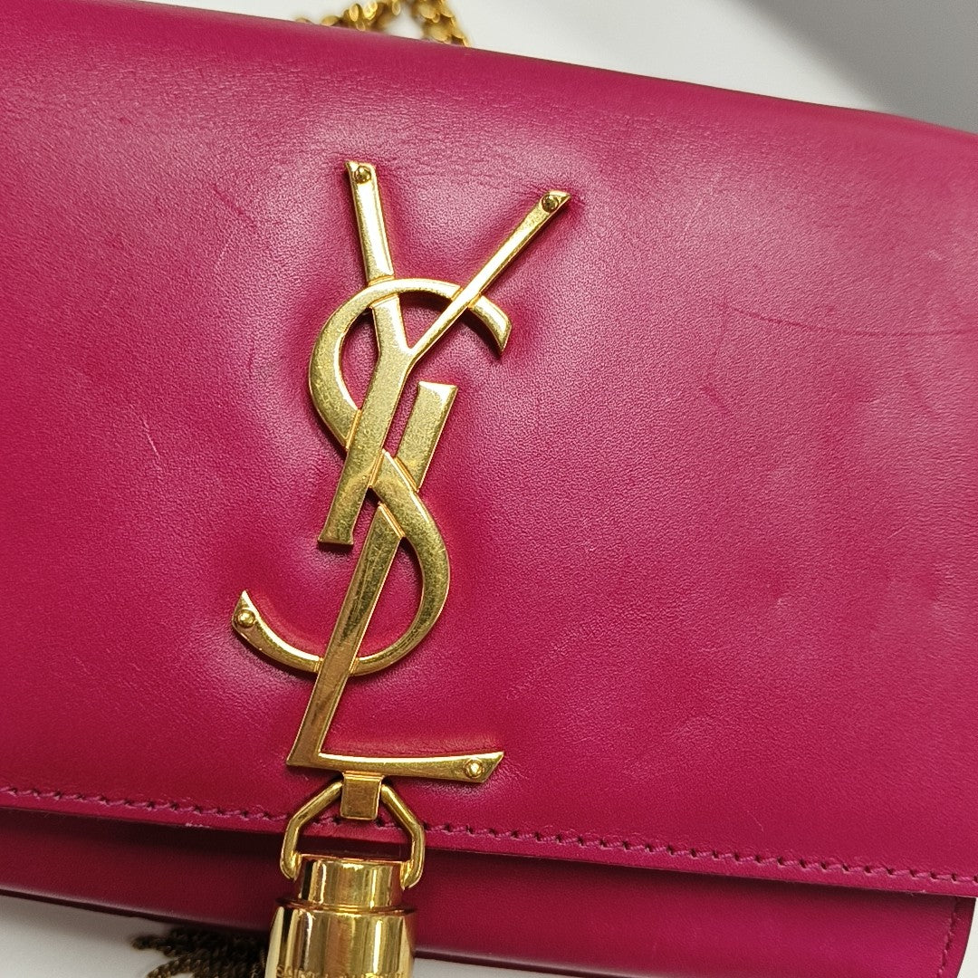 KATE Mini Calfskin Red