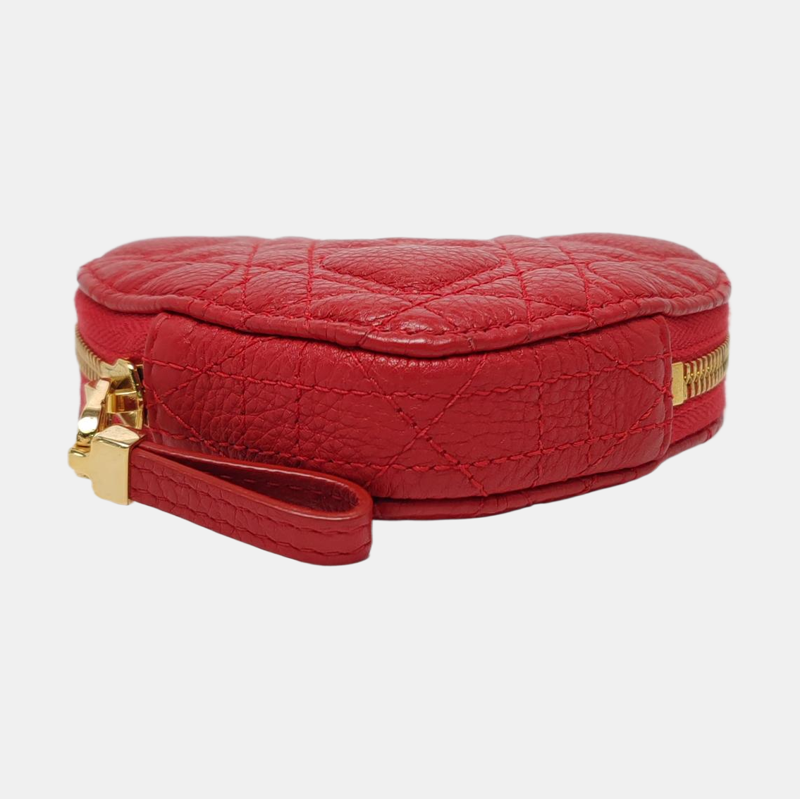 Authenticated pre-owned  Dior Caro Calfskin Red - Crossbody Bag at Looply