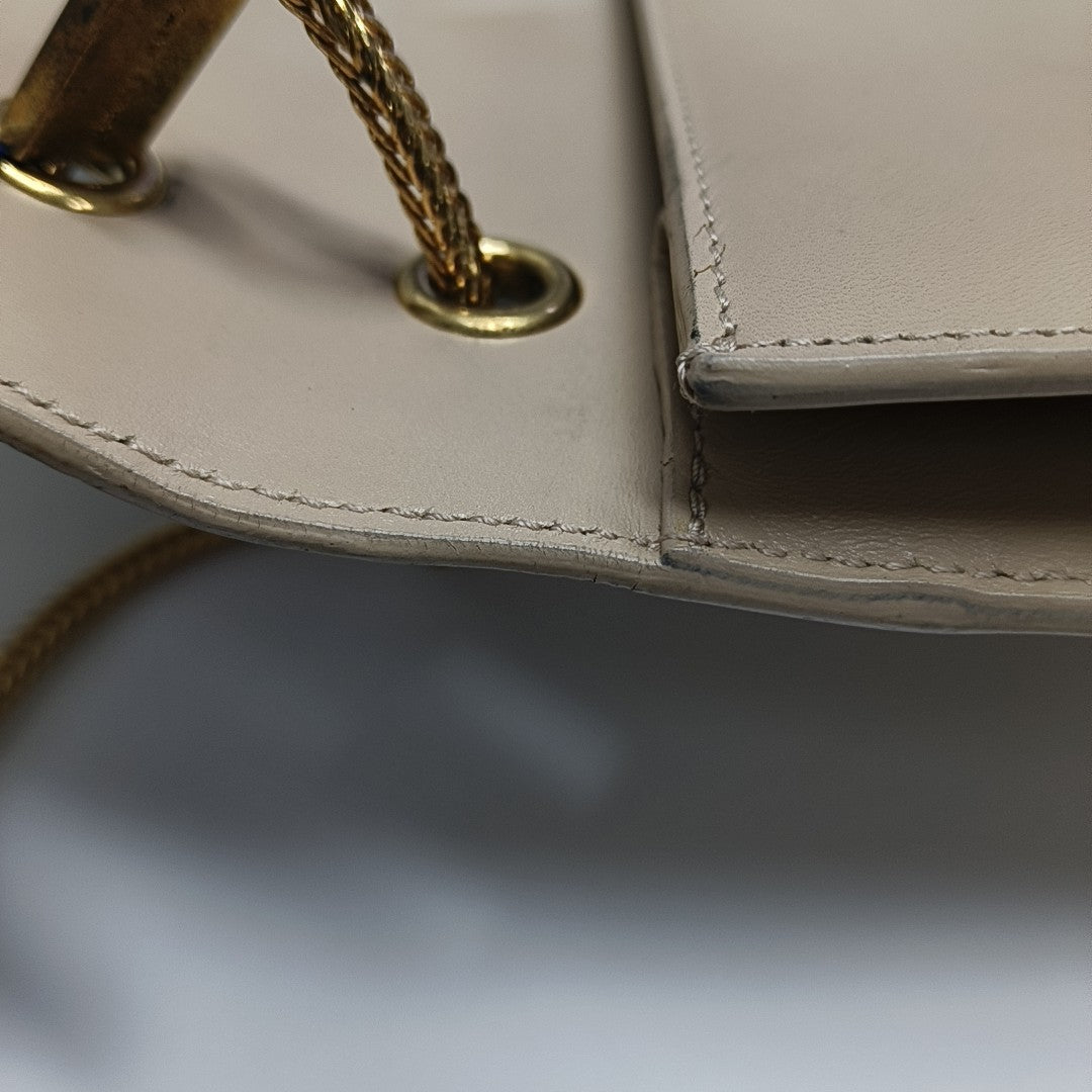 VINTAGE BETTY Calfskin Beige