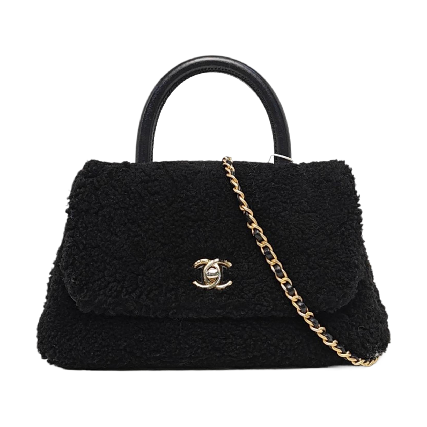 Authenticated pre-owned  Coco Handle Small Sheepskin Black - Crossbody Bag at Looply