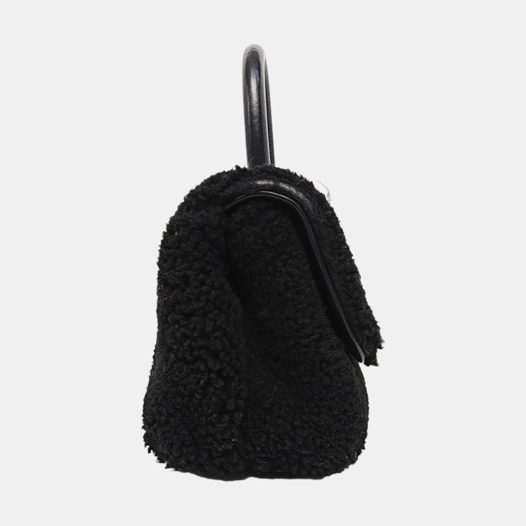 Authenticated pre-owned  Coco Handle Small Sheepskin Black - Crossbody Bag at Looply