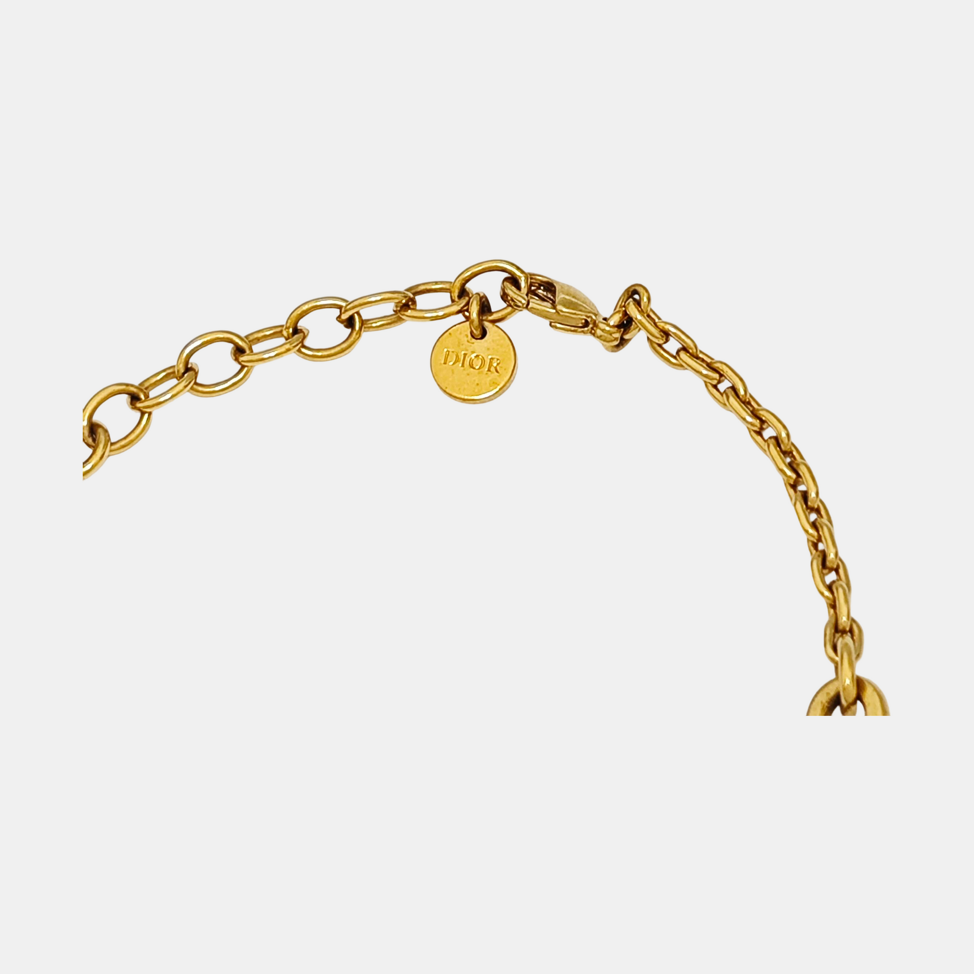 Authenticated pre-owned  Petit CD Gold-tone Metal Bracelet - Bracelet at Looply