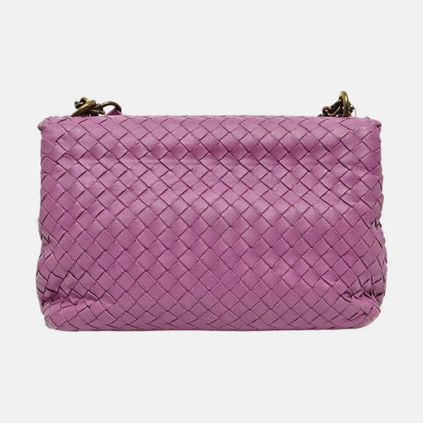 Authenticated pre-owned  Olimpia Small Lambskin Pink - Shoulder Bag at Looply