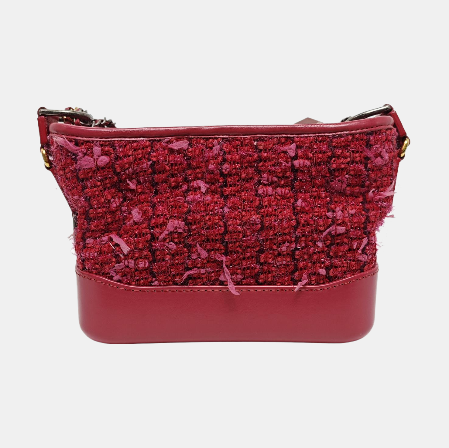 Authenticated pre-owned  Gabrielle Small Wool Red - Shoulder Bag at Looply
