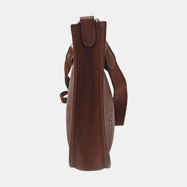 Authenticated pre-owned  Evelyne 17 Clemence Brown - Shoulder Bag at Looply