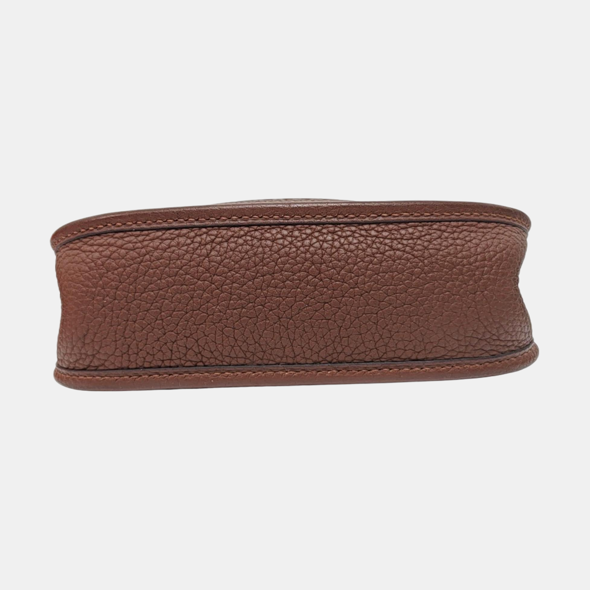 Authenticated pre-owned  Evelyne 17 Clemence Brown - Shoulder Bag at Looply