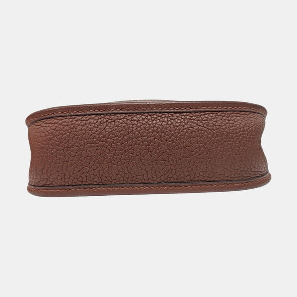Authenticated pre-owned  Evelyne 17 Clemence Brown - Shoulder Bag at Looply