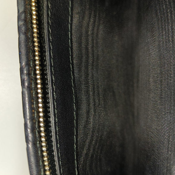 Authenticated pre-owned  Microguccissima Monogram Calfskin Black Wallet - Wallet at Looply