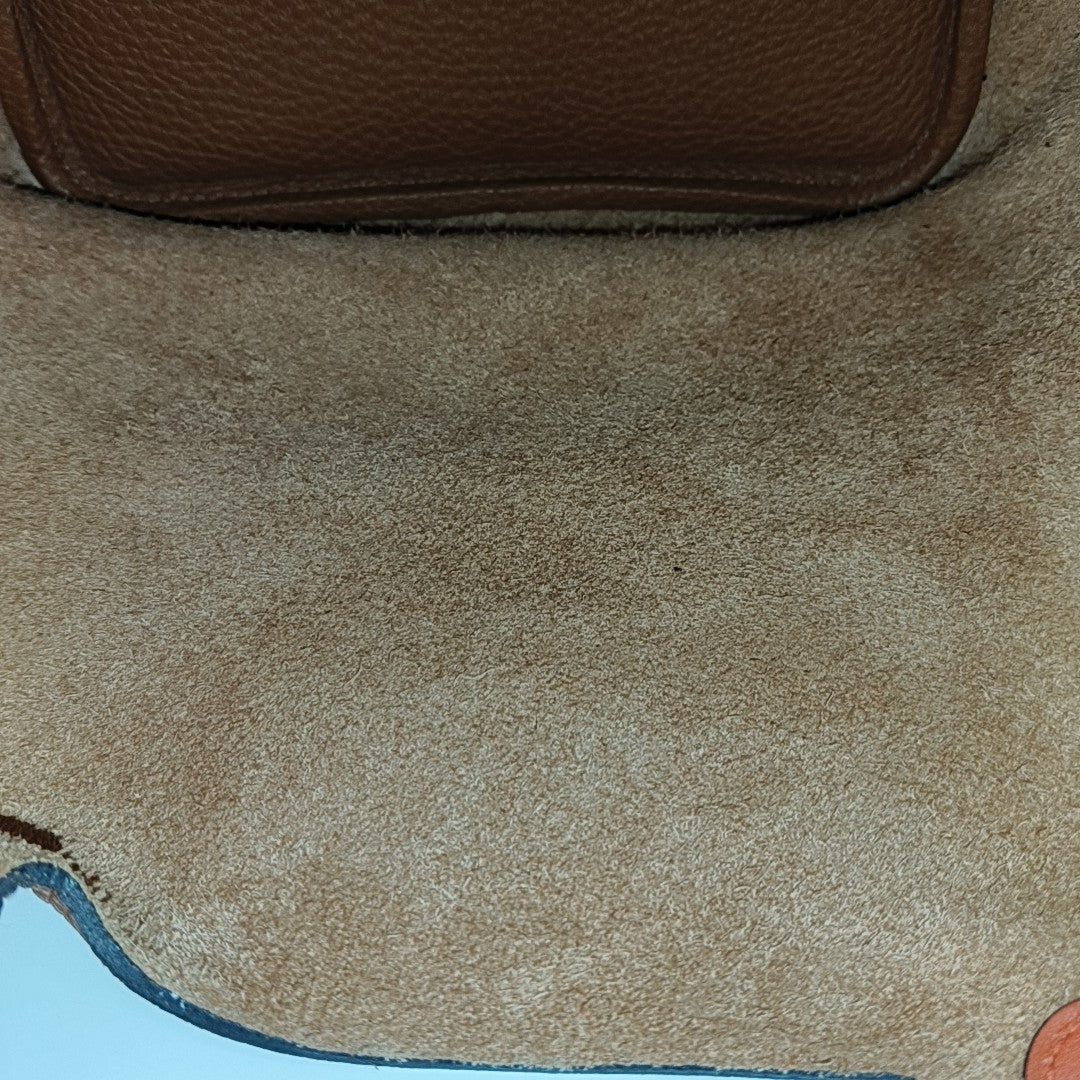 Authenticated pre-owned  Picotin Lock 18 Clemence Brown - Top Handle Bag at Looply